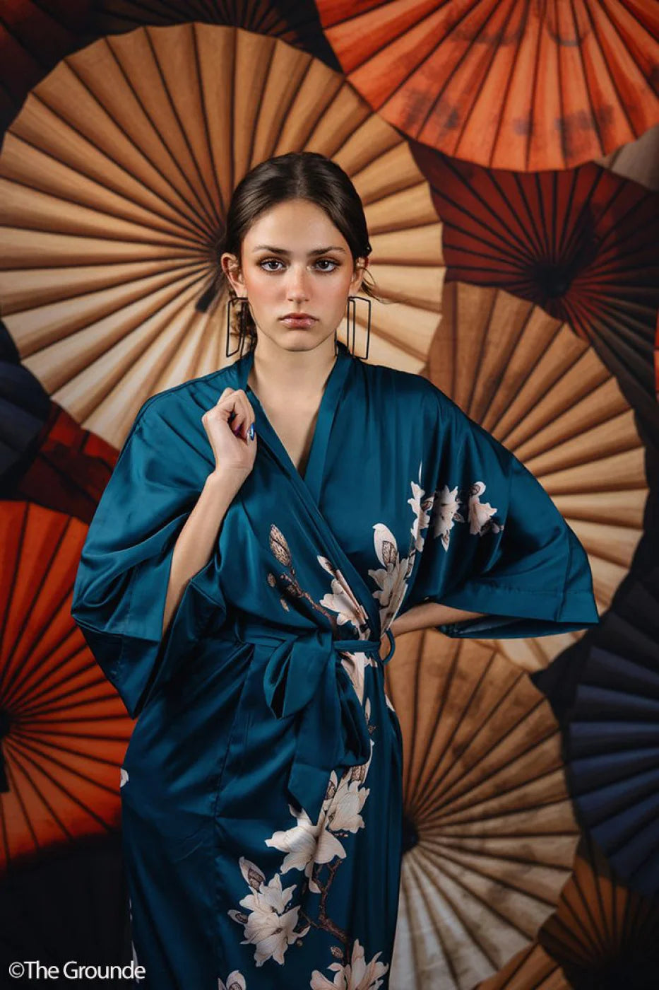 Asian Parasols Backdrop