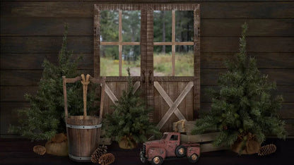 At The Cabin 14X8 Ultracloth ( 168 X 96 Inch ) Backdrop