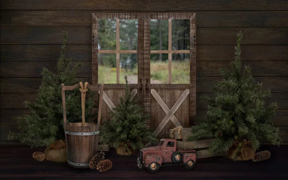 At The Cabin 14X9 Ultracloth ( 168 X 108 Inch ) Backdrop