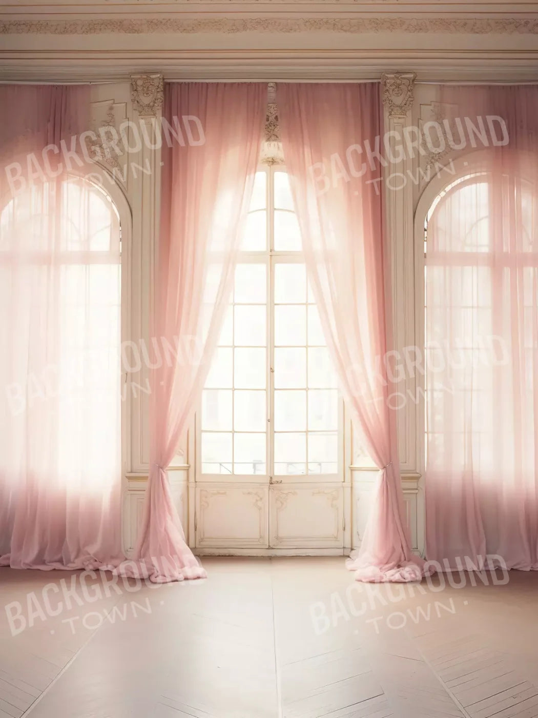 Atrium Pink Ii 5’X6’8 Fleece (60 X 80 Inch) Backdrop