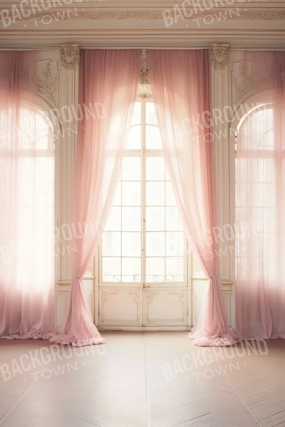 Atrium Pink Ii 8’X12’ Ultracloth (96 X 144 Inch) Backdrop