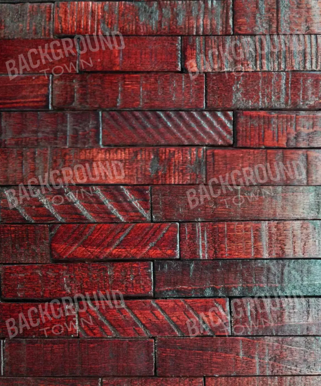 Red Floors Backdrop for Photography