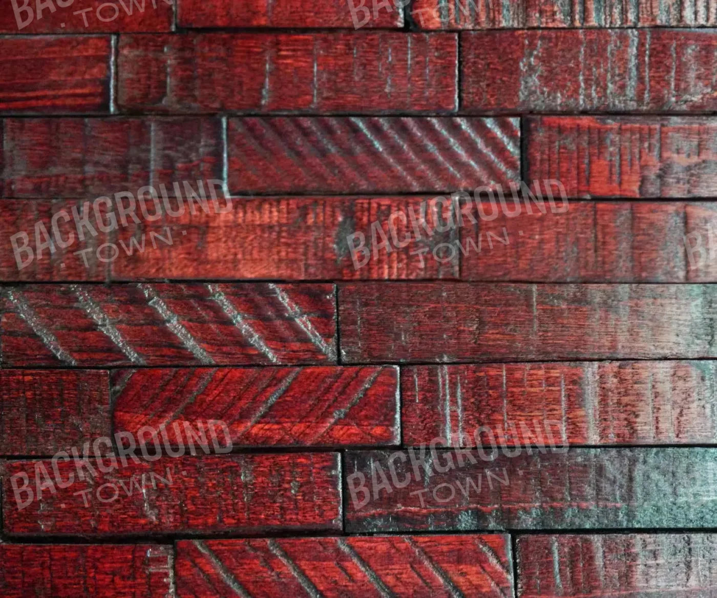 Atwood Red 5X42 Fleece ( 60 X 50 Inch ) Backdrop