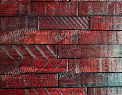 Atwood Red 8X6 Fleece ( 96 X 72 Inch ) Backdrop