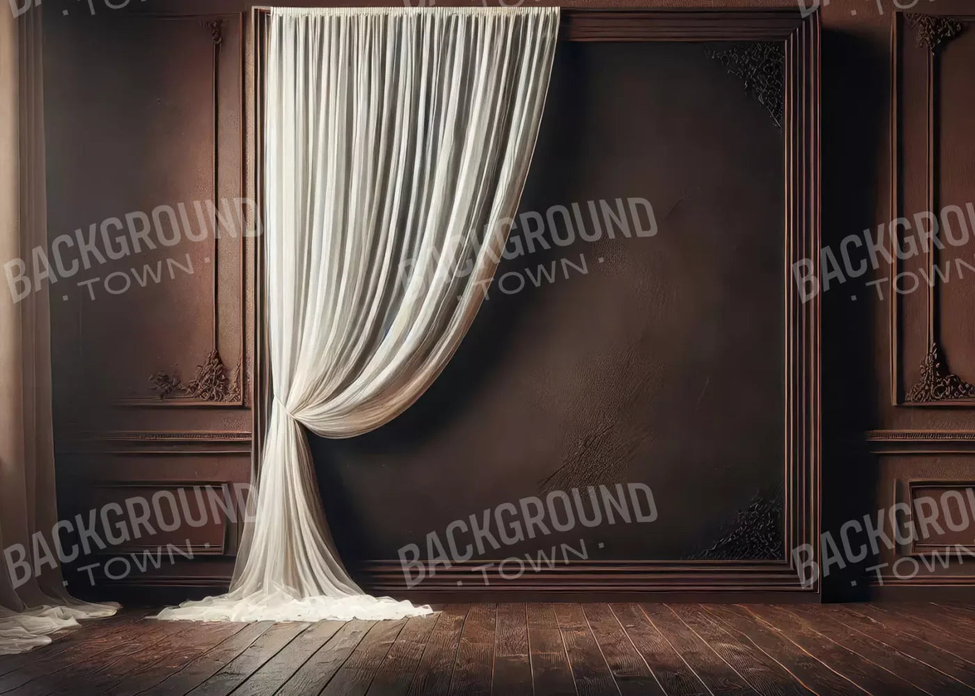 Aurben Malone Curtain 7’X5’ Ultracloth (84 X 60 Inch) Backdrop