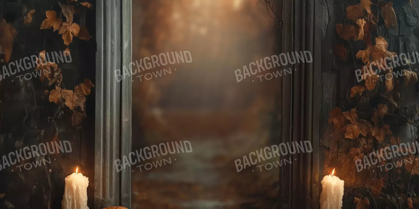 Autumn Archway 1 16’X8’ Ultracloth (192 X 96 Inch) Backdrop