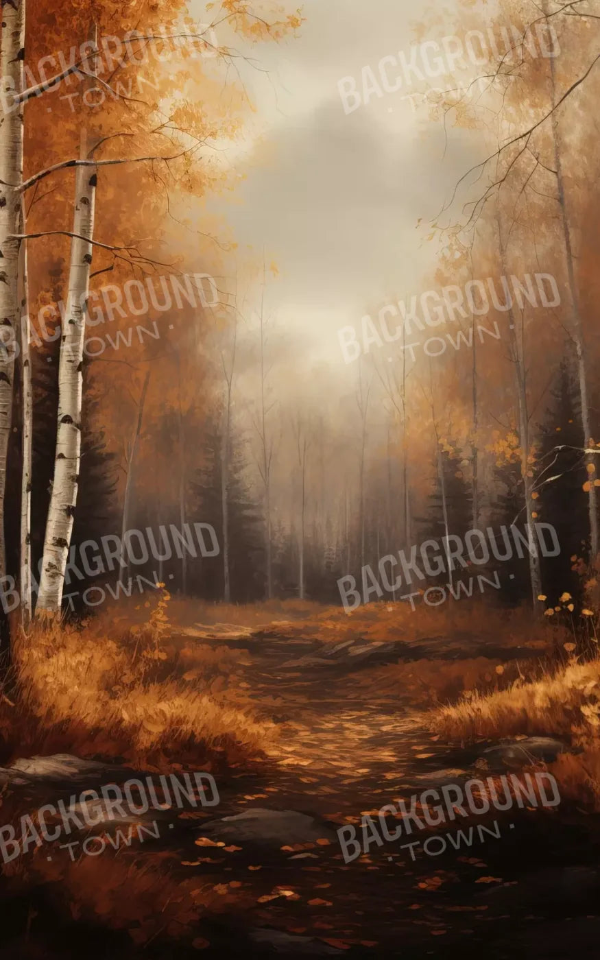 Autumn Birches Iii 10’X16’ Ultracloth (120 X 192 Inch) Backdrop