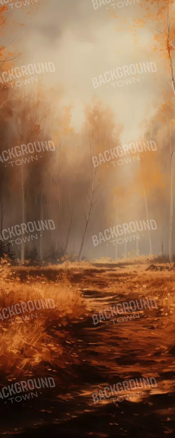 Autumn Birches 8’X20’ Ultracloth (96 X 240 Inch) Backdrop