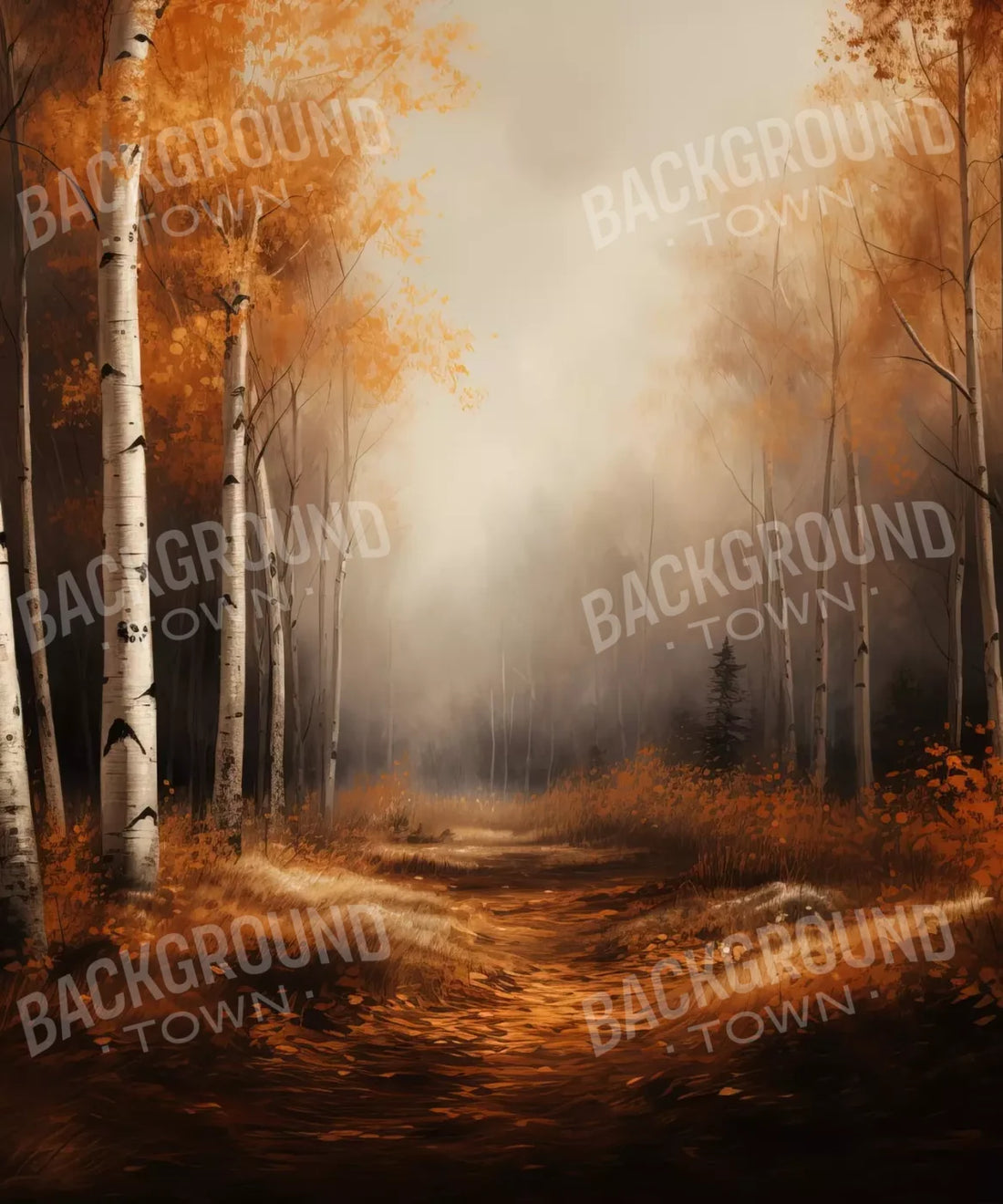 Orange , Brown Backdrop for Photography