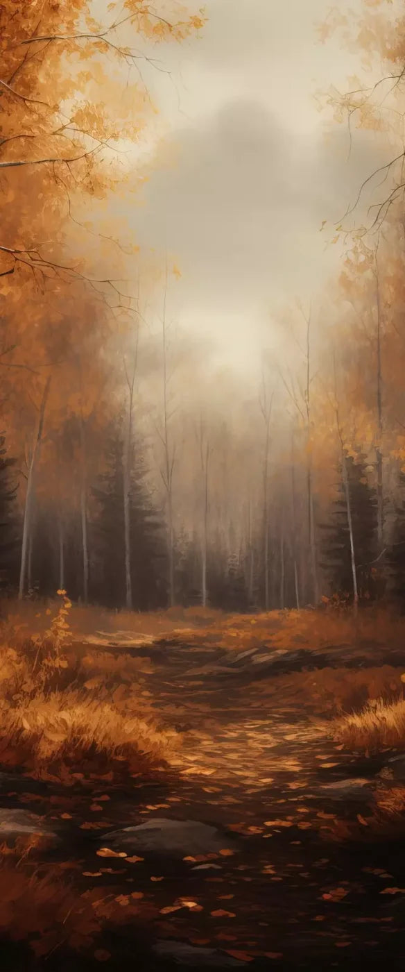 Autumn Birches Iii 5’X12’ Ultracloth For Westcott X-Drop (60 X 144 Inch) Backdrop