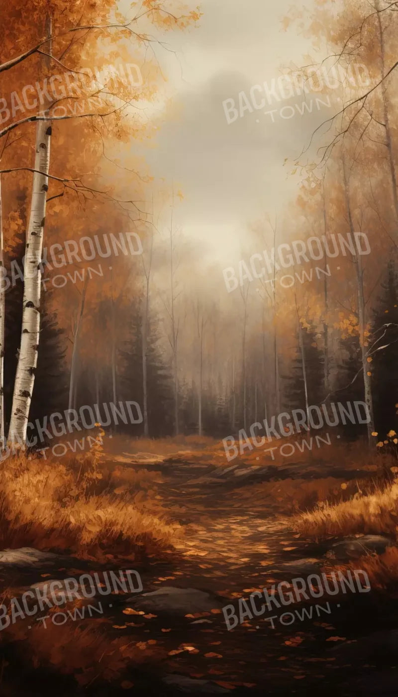 Autumn Birches Iii 8’X14’ Ultracloth (96 X 168 Inch) Backdrop