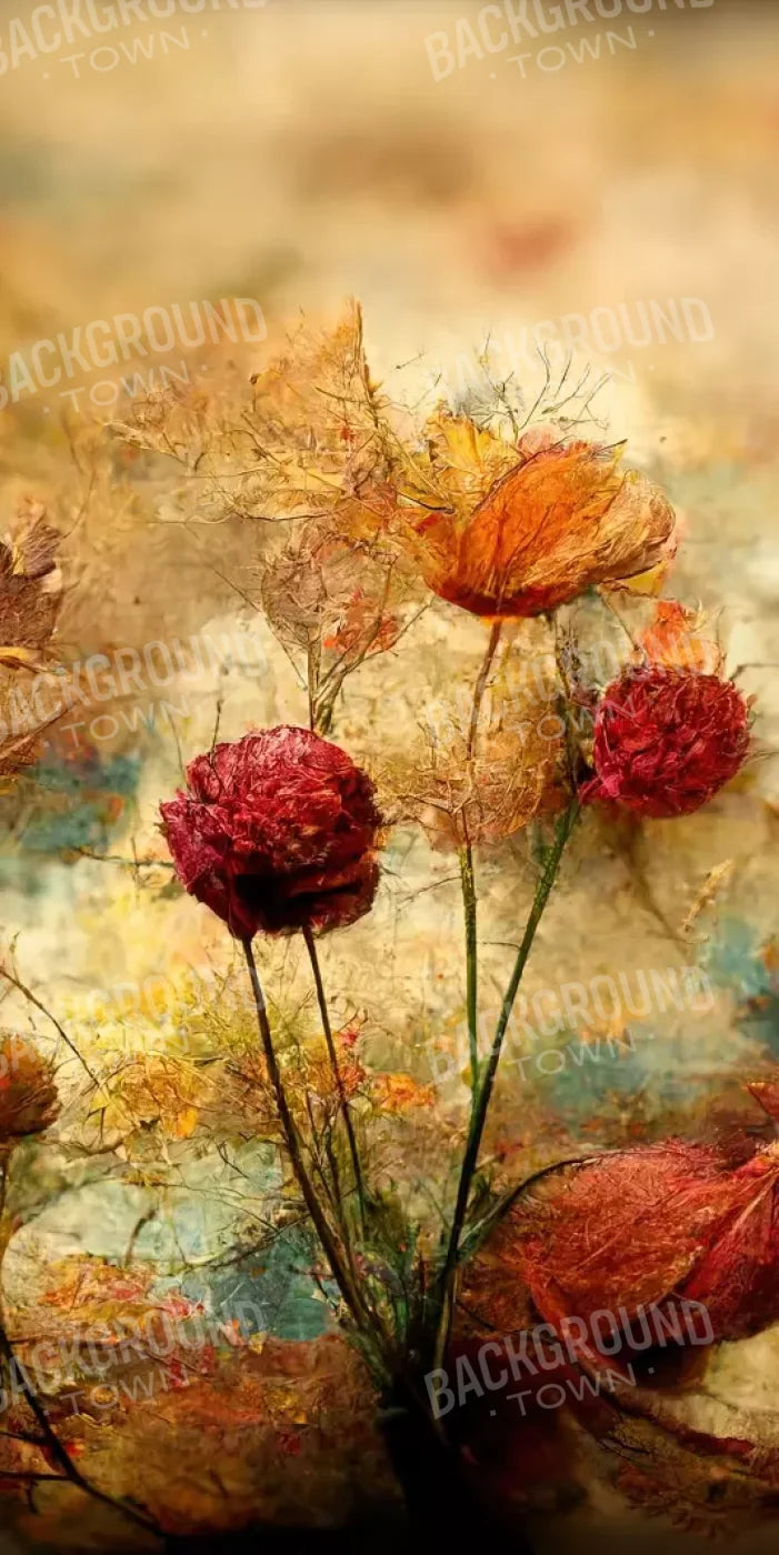 Autumn Bloom 8’X16’ Ultracloth (96 X 192 Inch) Backdrop
