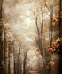 Beige Autumn Backdrop for Photography