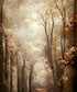 Beige Autumn Backdrop for Photography