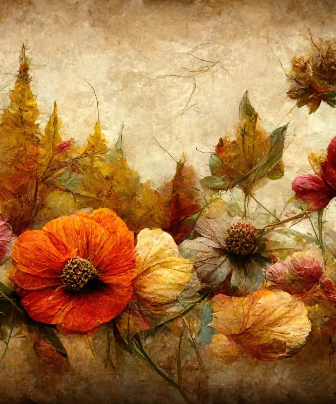 Autumn Bouquet 10’X12’ Ultracloth (120 X 144 Inch) Backdrop