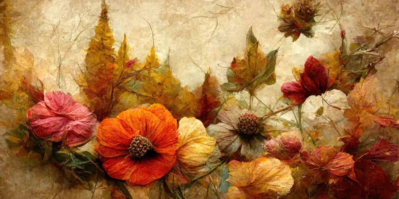 Autumn Bouquet 20’X10’ Ultracloth (240 X 120 Inch) Backdrop