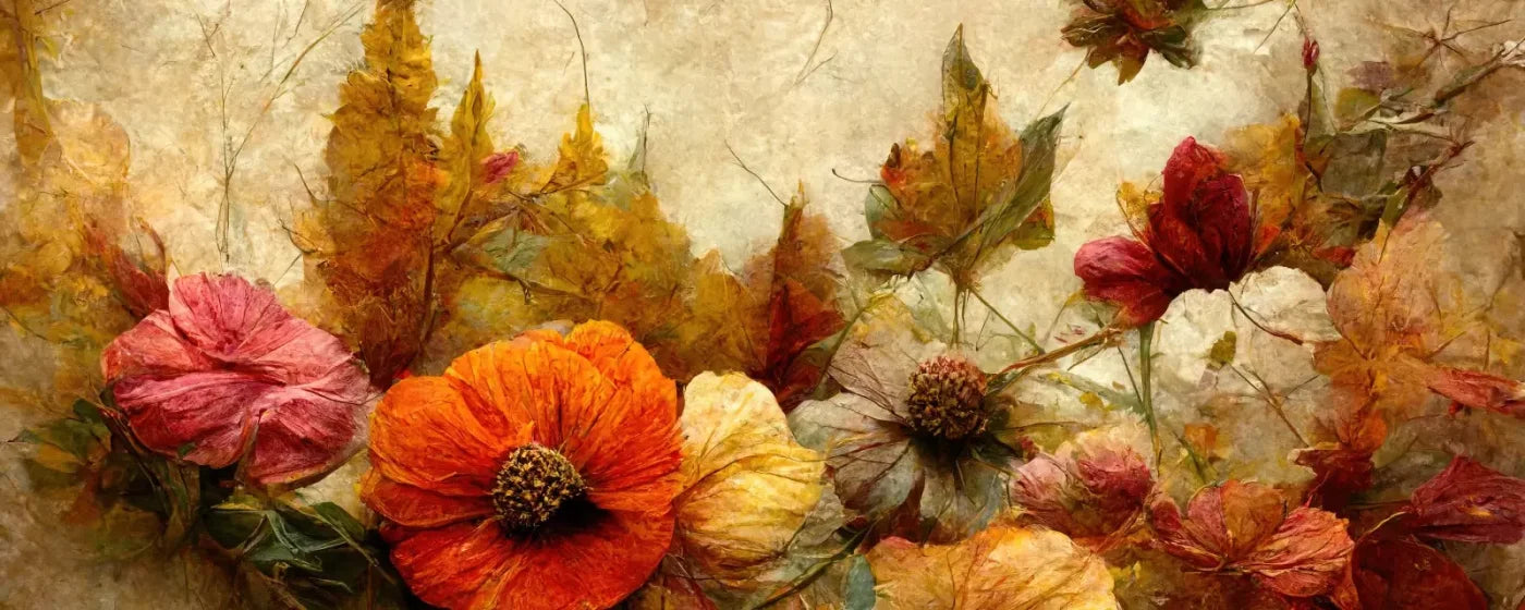 Autumn Bouquet 20’X8’ Ultracloth (240 X 96 Inch) Backdrop