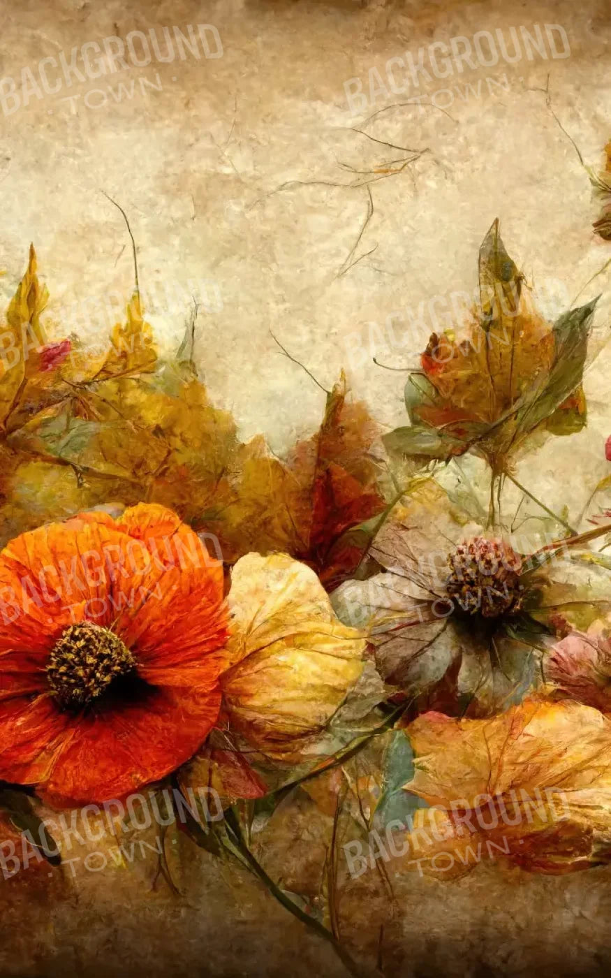 Autumn Bouquet 5’X8’ Ultracloth (60 X 96 Inch) Backdrop