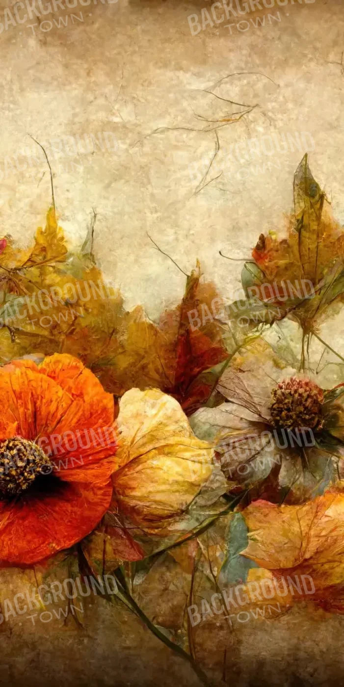 Autumn Bouquet 8’X16’ Ultracloth (96 X 192 Inch) Backdrop