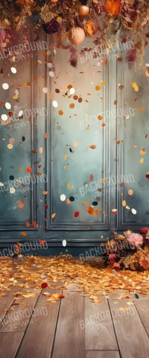 Autumn Confetti Wall 5’X12’ Ultracloth For Westcott X-Drop (60 X 144 Inch) Backdrop