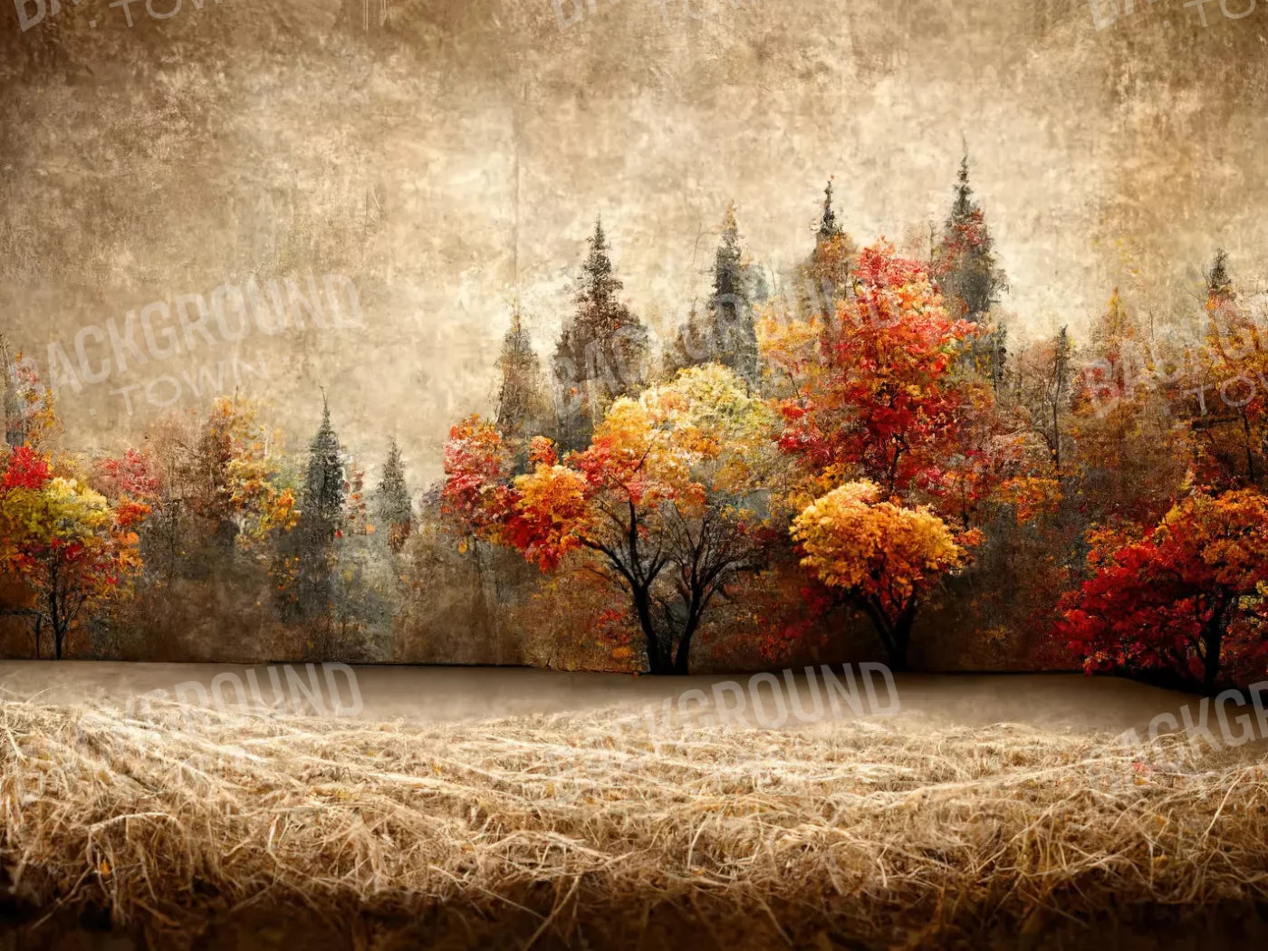 Autumn Days 10X8 Fleece ( 120 X 96 Inch ) Backdrop