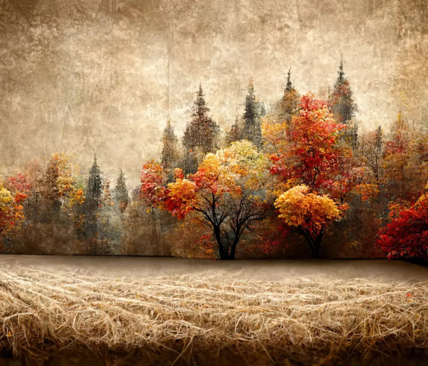 Autumn Days 12X10 Ultracloth ( 144 X 120 Inch ) Backdrop