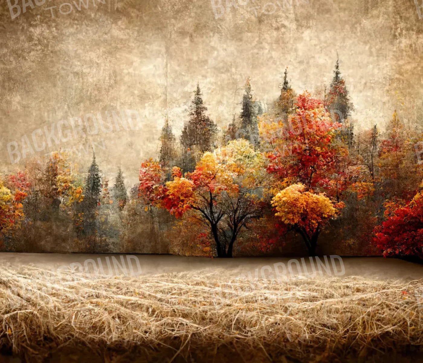 Autumn Days 12X10 Ultracloth ( 144 X 120 Inch ) Backdrop