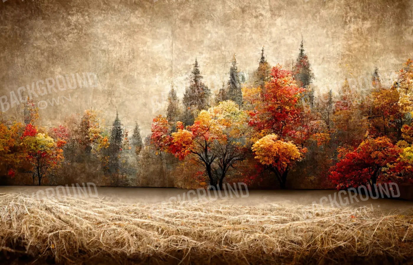 Autumn Days 12X8 Ultracloth ( 144 X 96 Inch ) Backdrop