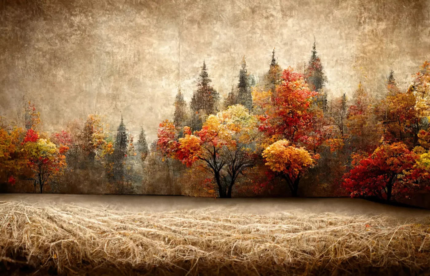 Autumn Days 12X8 Ultracloth ( 144 X 96 Inch ) Backdrop