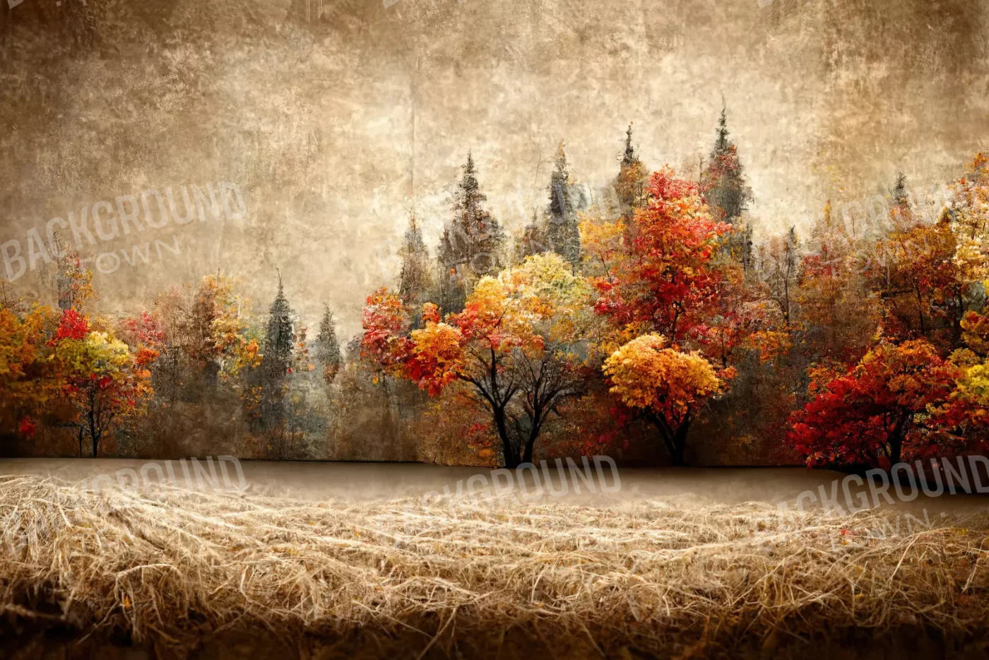 Autumn Days 8X5 Ultracloth ( 96 X 60 Inch ) Backdrop