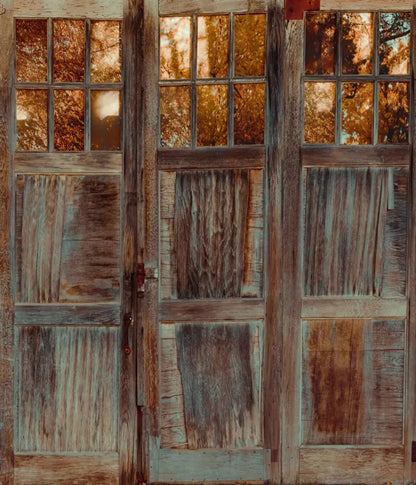 Autumn Doors 10X12 Ultracloth ( 120 X 144 Inch ) Backdrop