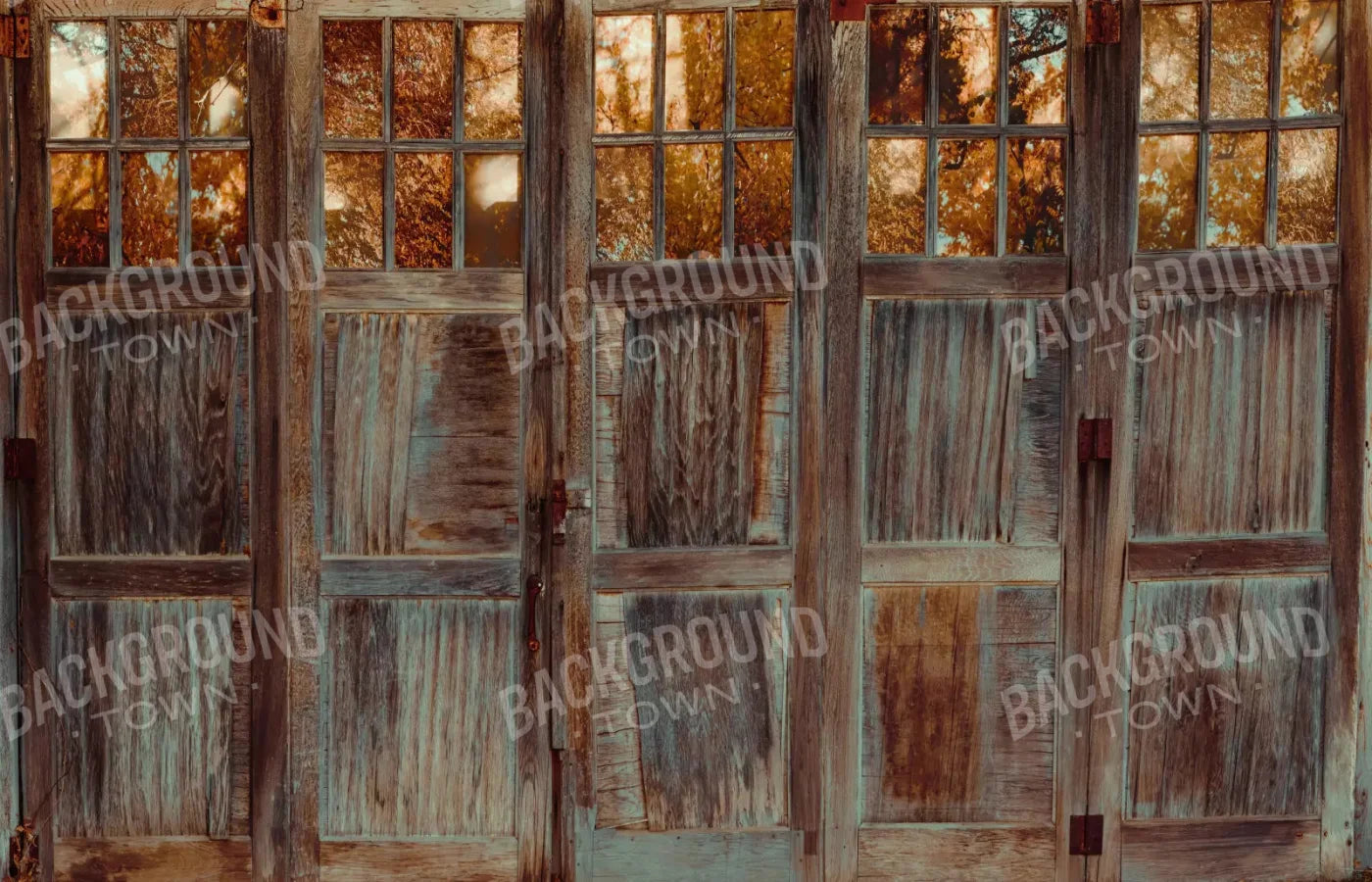 Autumn Doors 12X8 Ultracloth ( 144 X 96 Inch ) Backdrop
