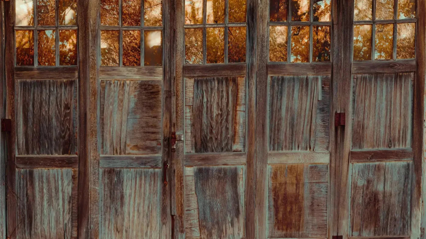 Autumn Doors 14X8 Ultracloth ( 168 X 96 Inch ) Backdrop