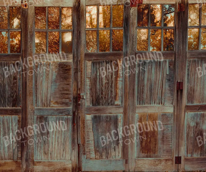 Autumn Doors 5X42 Fleece ( 60 X 50 Inch ) Backdrop