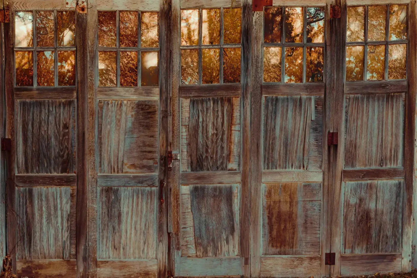 Autumn Doors 8X5 Ultracloth ( 96 X 60 Inch ) Backdrop