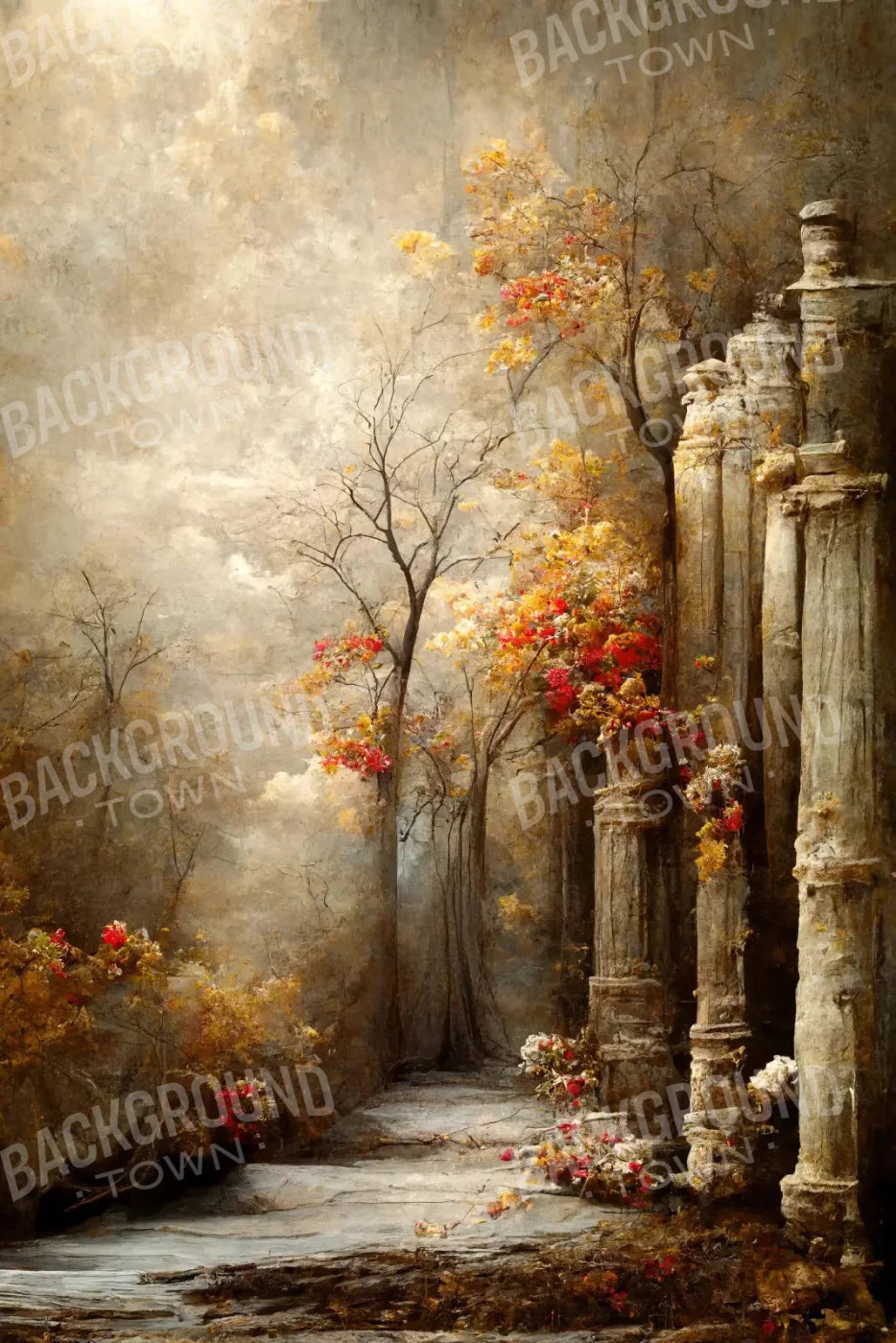 Autumn Dream 5X8 Ultracloth ( 60 X 96 Inch ) Backdrop