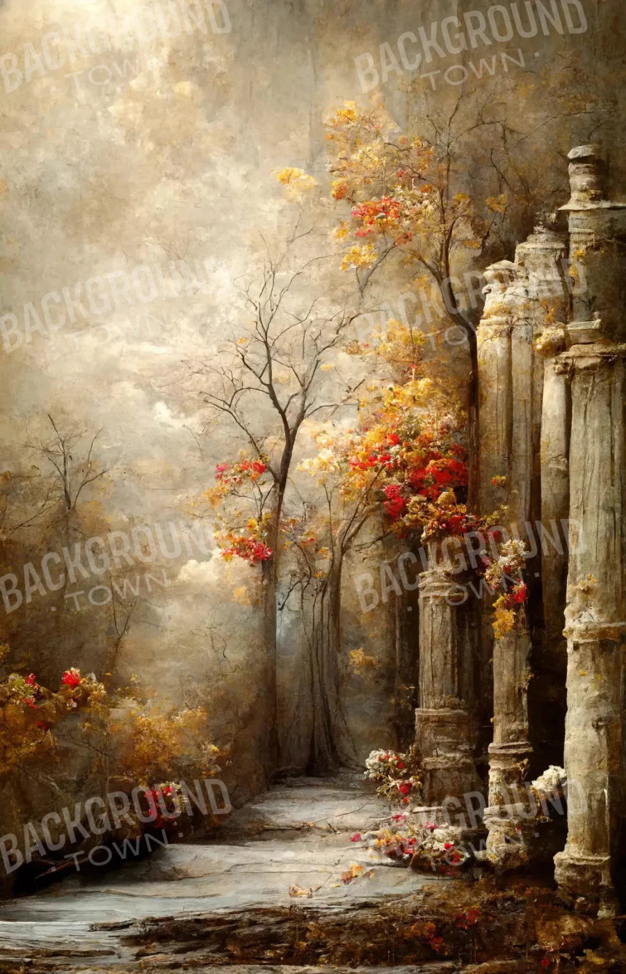 Autumn Dream 8X12 Ultracloth ( 96 X 144 Inch ) Backdrop