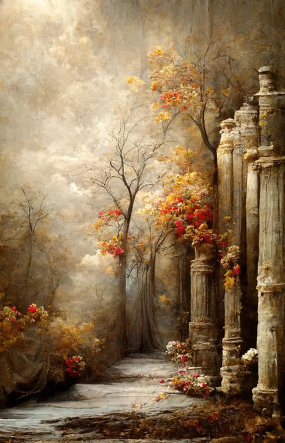 Autumn Dream 8X12 Ultracloth ( 96 X 144 Inch ) Backdrop