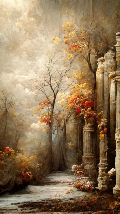 Autumn Dream 8X14 Ultracloth ( 96 X 168 Inch ) Backdrop