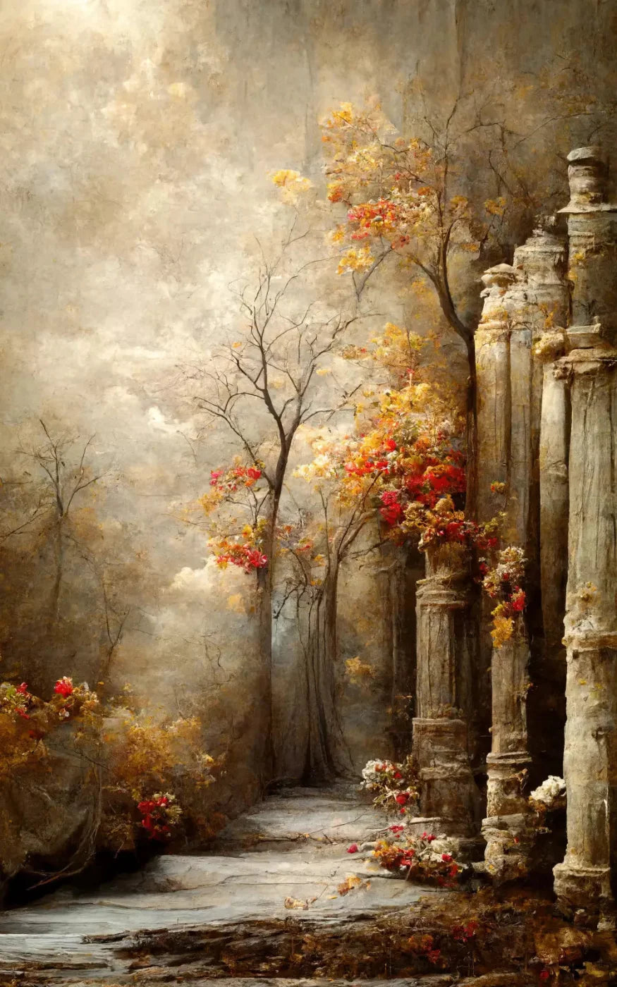 Autumn Dream 9X14 Ultracloth ( 108 X 168 Inch ) Backdrop