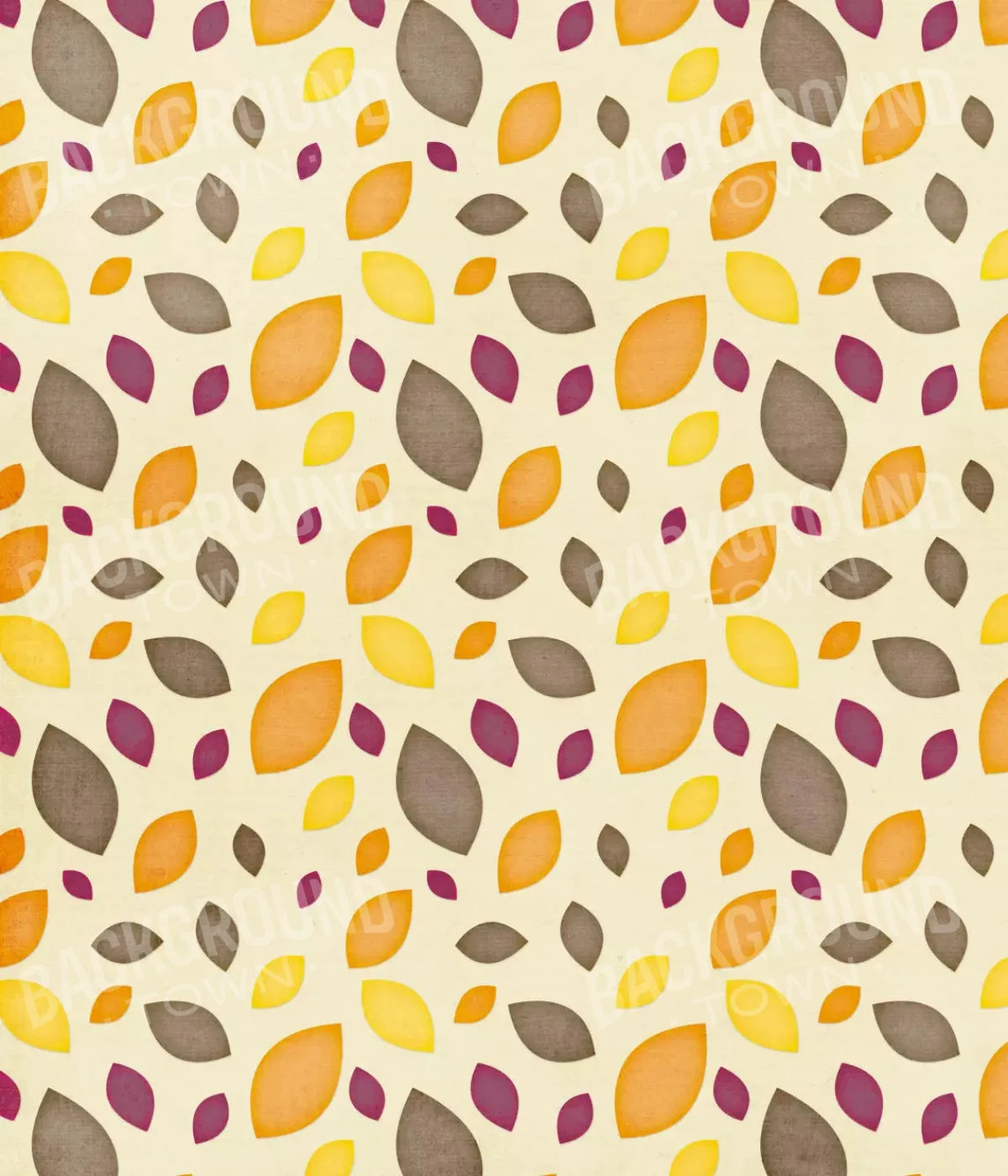 Autumn Leaves 10X12 Ultracloth ( 120 X 144 Inch ) Backdrop