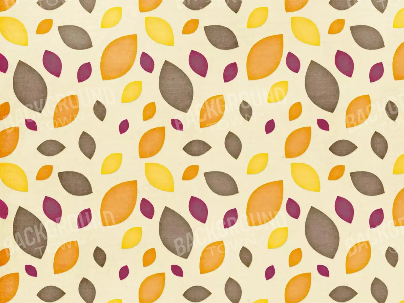 Autumn Leaves 10X8 Fleece ( 120 X 96 Inch ) Backdrop