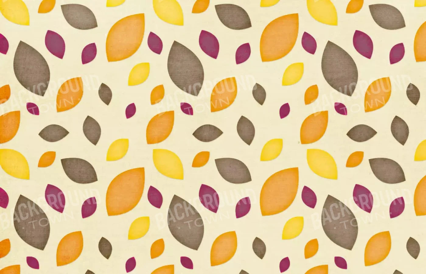 Autumn Leaves 12X8 Ultracloth ( 144 X 96 Inch ) Backdrop