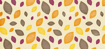 Autumn Leaves 16X8 Ultracloth ( 192 X 96 Inch ) Backdrop