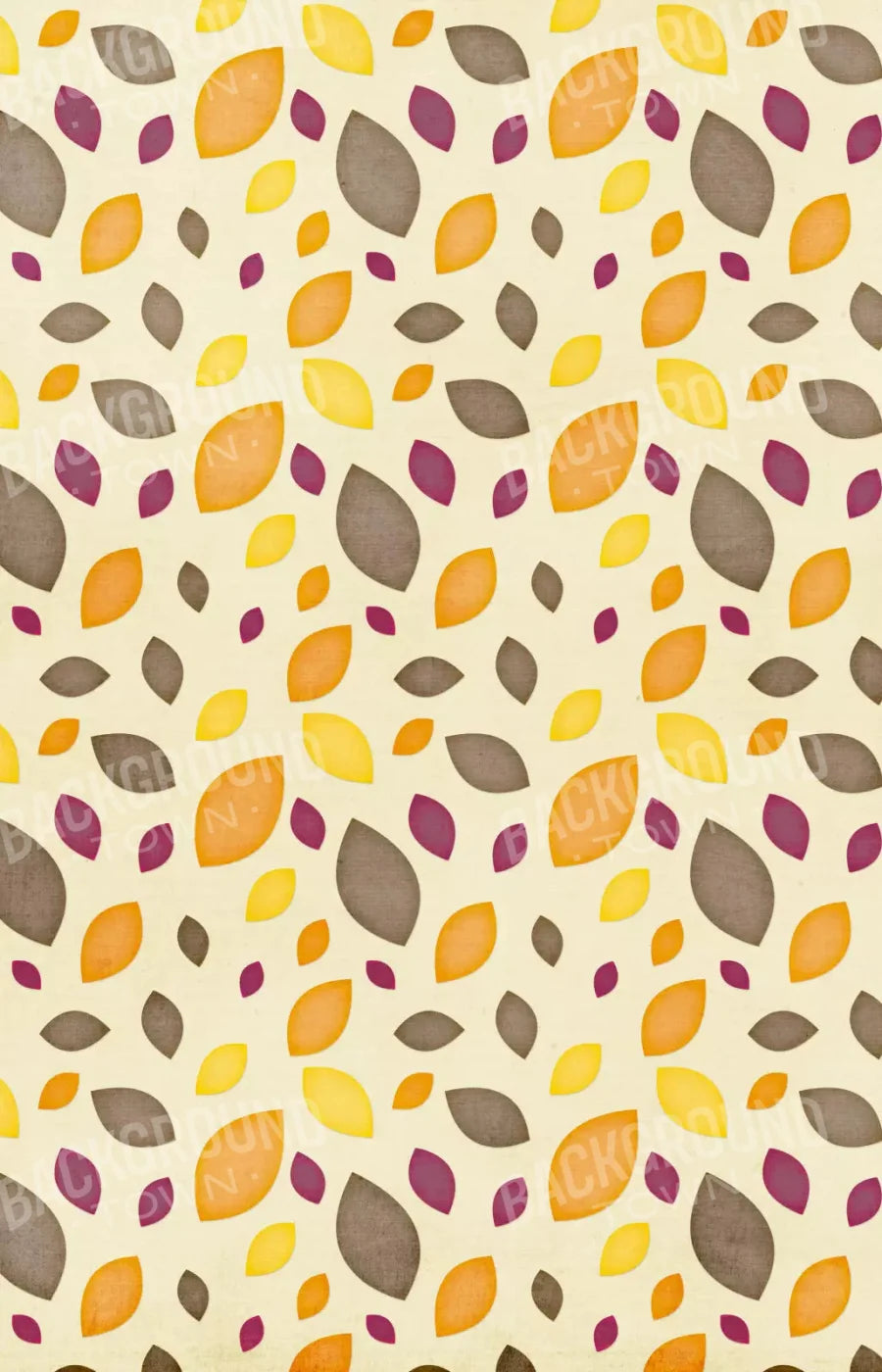 Autumn Leaves 8X12 Ultracloth ( 96 X 144 Inch ) Backdrop