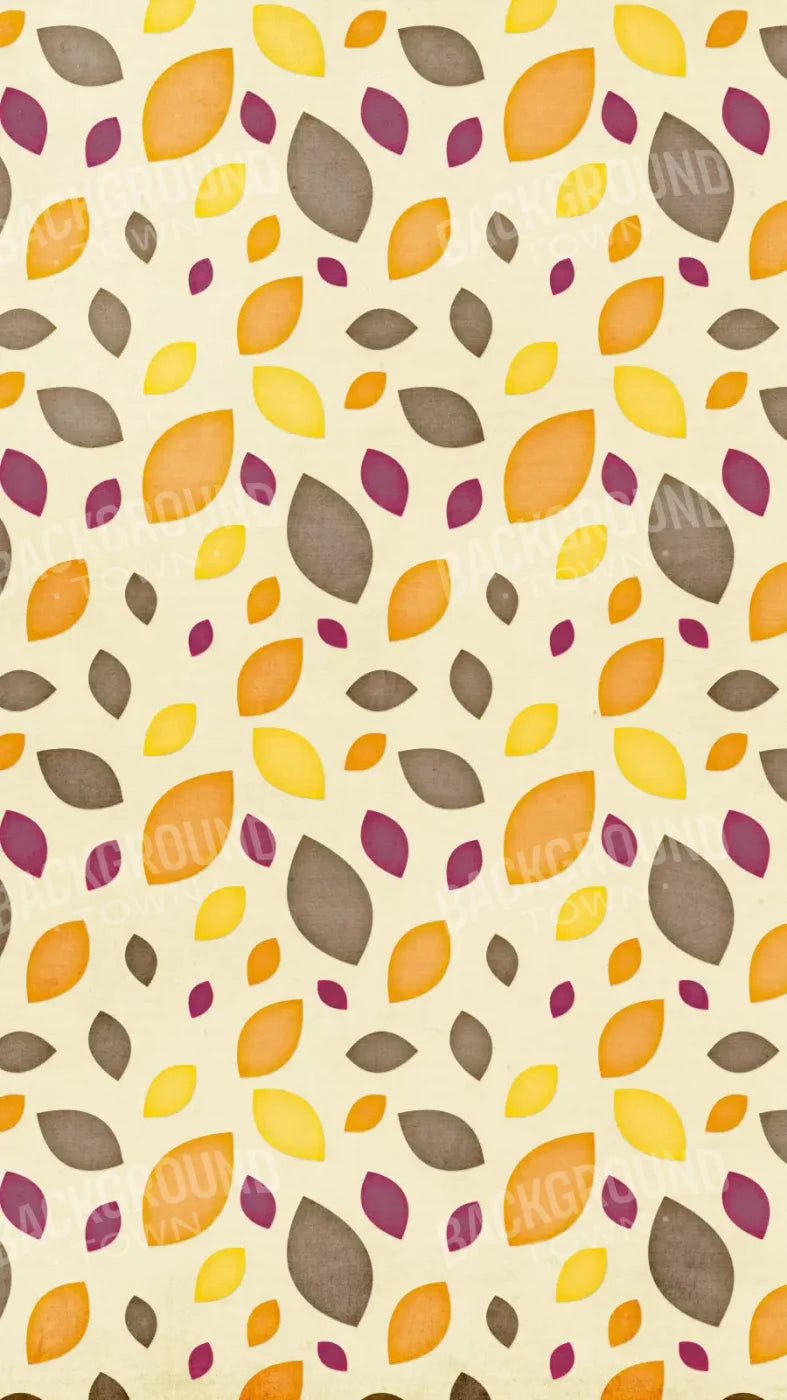 Autumn Leaves 8X14 Ultracloth ( 96 X 168 Inch ) Backdrop