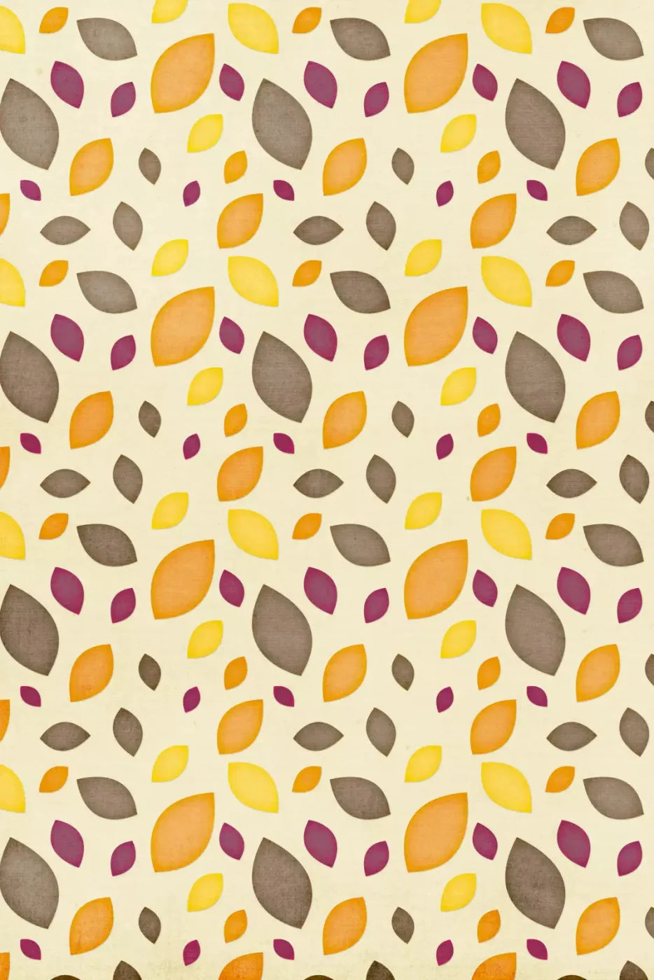 Autumn Leaves 5X76 For Lvl Up Backdrop System ( 60 X 90 Inch )