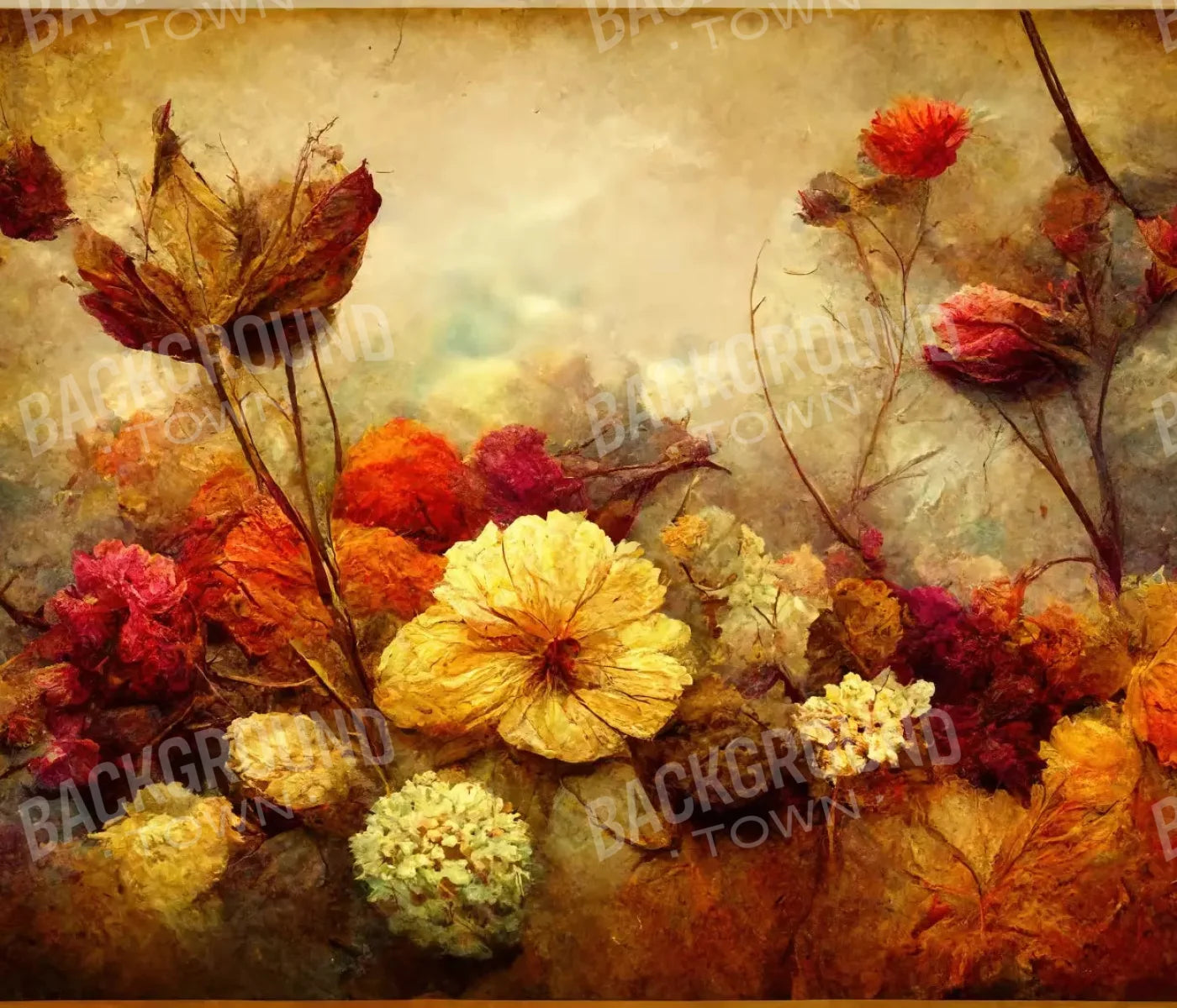 Autumn Love 12X10 Ultracloth ( 144 X 120 Inch ) Backdrop