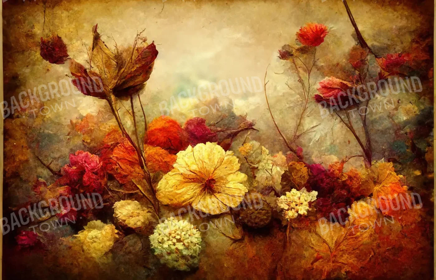 Autumn Love 12X8 Ultracloth ( 144 X 96 Inch ) Backdrop