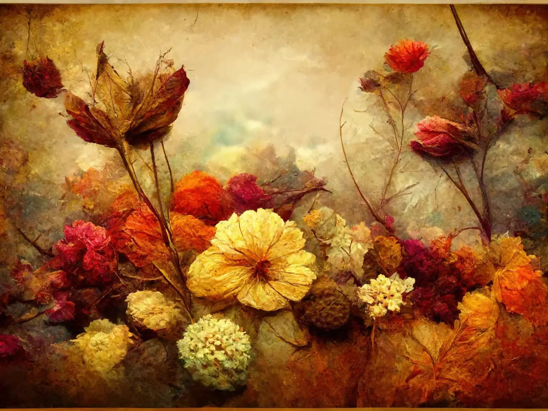 Autumn Love 68X5 Fleece ( 80 X 60 Inch ) Backdrop